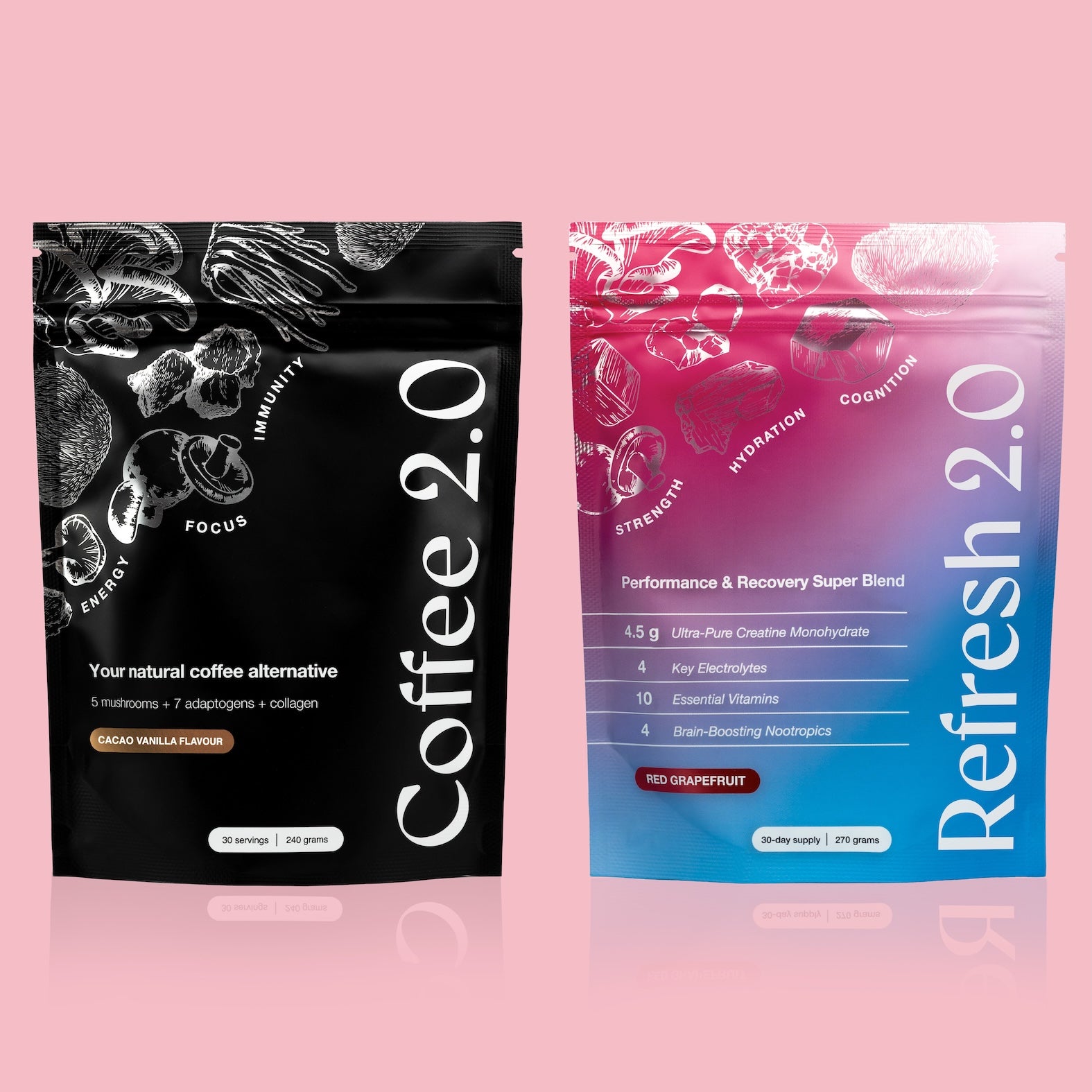 1x Coffee 2.0 + 1x Refresh 2.0